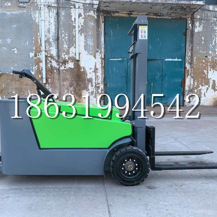 宜兰市小型电动叉车1吨2吨步行站驾式电瓶堆高充电装卸车液压升降车铲车
